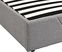 Vista 9 de Harper & Bright Designs Cama Queen con almacenamiento debajo de almacenamiento, cama de plataforma tapizada con almacenamiento elevable y cabecera