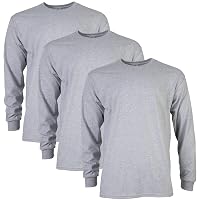 Gildan T-Shirt a Maniche Lunghe in Cotone Ultra Cotton, Modello G2400
