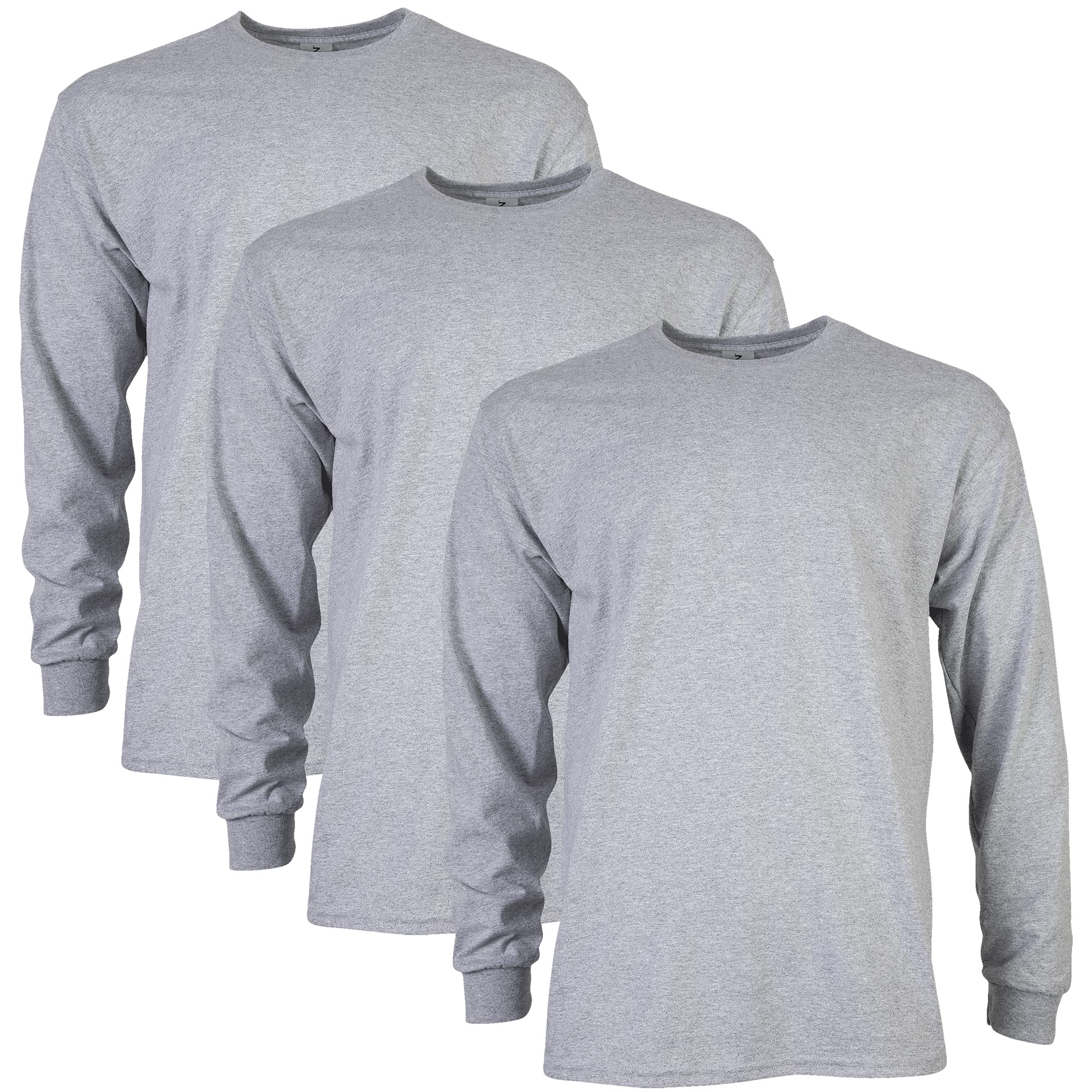 Gildan Adult Ultra Cotton Long Sleeve T-Shirt, Style G2400, Multipack