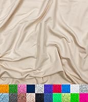 Vista 16 de Barcelonetta Tela de algodón elastano por yarda Tela de algodón elástica, transpirable y ligera, rollo de 60 pulgadas de ancho, costura, 95%