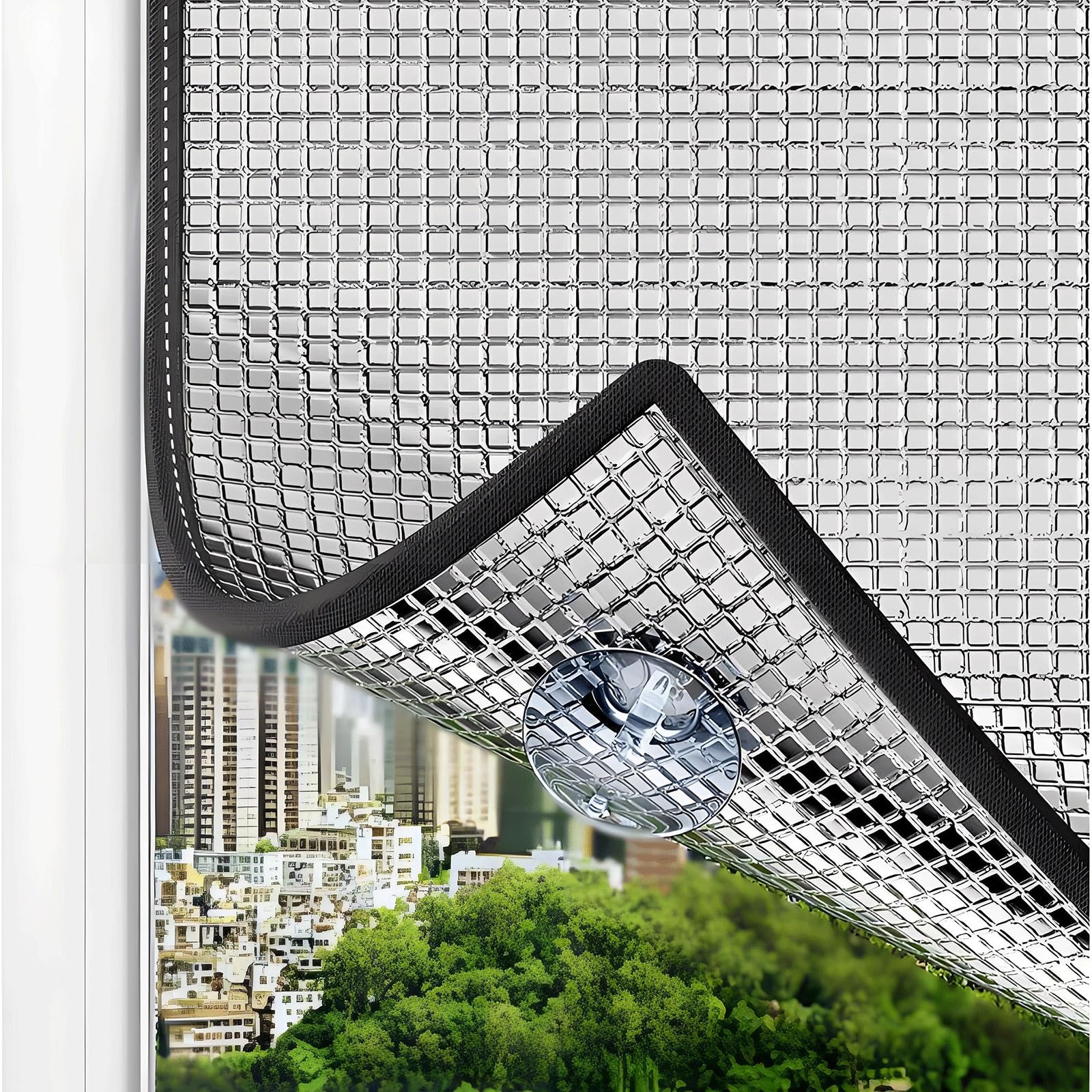 Película de ventana que bloquea el calor, protección solar opaca, aislamiento reflectante UV