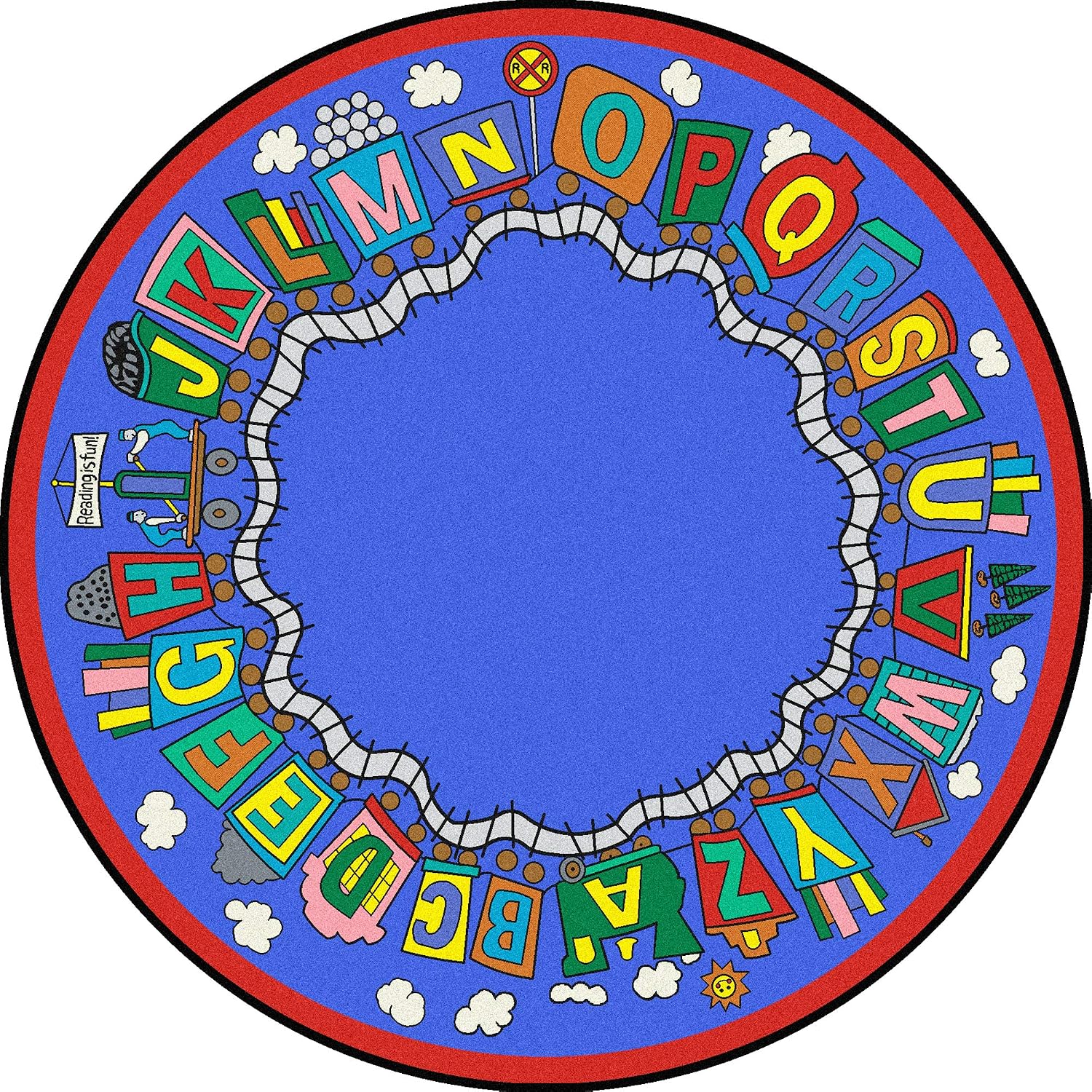 Literacy Rug Amazon.com: Joy Carpets Kid Essentials Language & Literacy Reading ...
