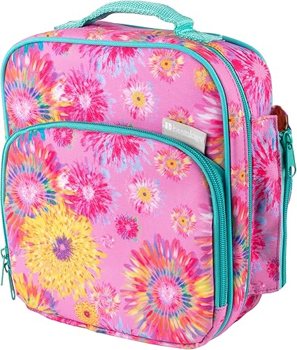 Miniatura 7 de Bentology Lonchera Inuslated con bolsillo para aperitivos y soporte para botella de agua, lonchera para niños y niñas que mantiene la comida