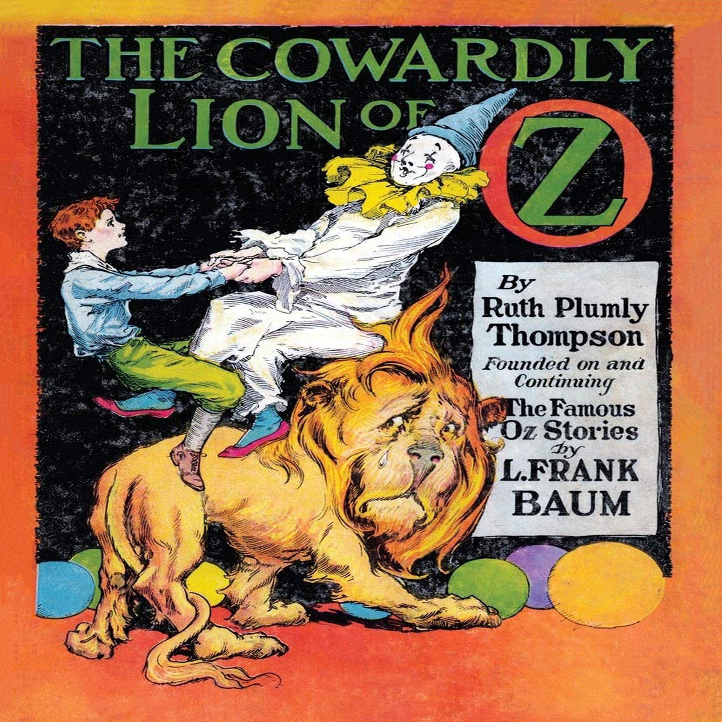 Cover art for The Cowardly Lion of Oz
