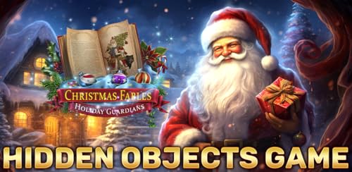 Hidden Objects - Christmas Fables: Holiday Guardians - Christmas hidden object games free, magic San