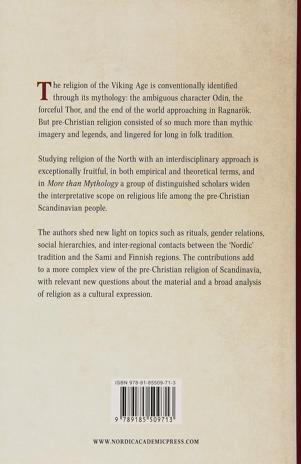 More than Mythology: Narratives, Ritual Practices and Regional Distribution in Pre-Christian Scandinavian Religions