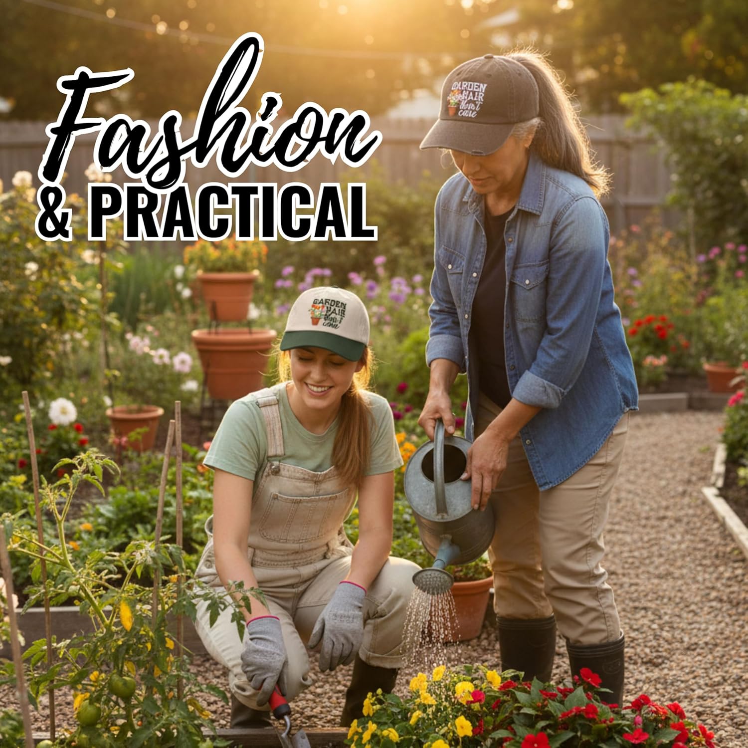 InnoBeta Gardening Gifts Cap for Women, Plant Lovers, Plant Lady Gardeners, Cool Unique Garden Adjustable Embroidered Hat - Image 4