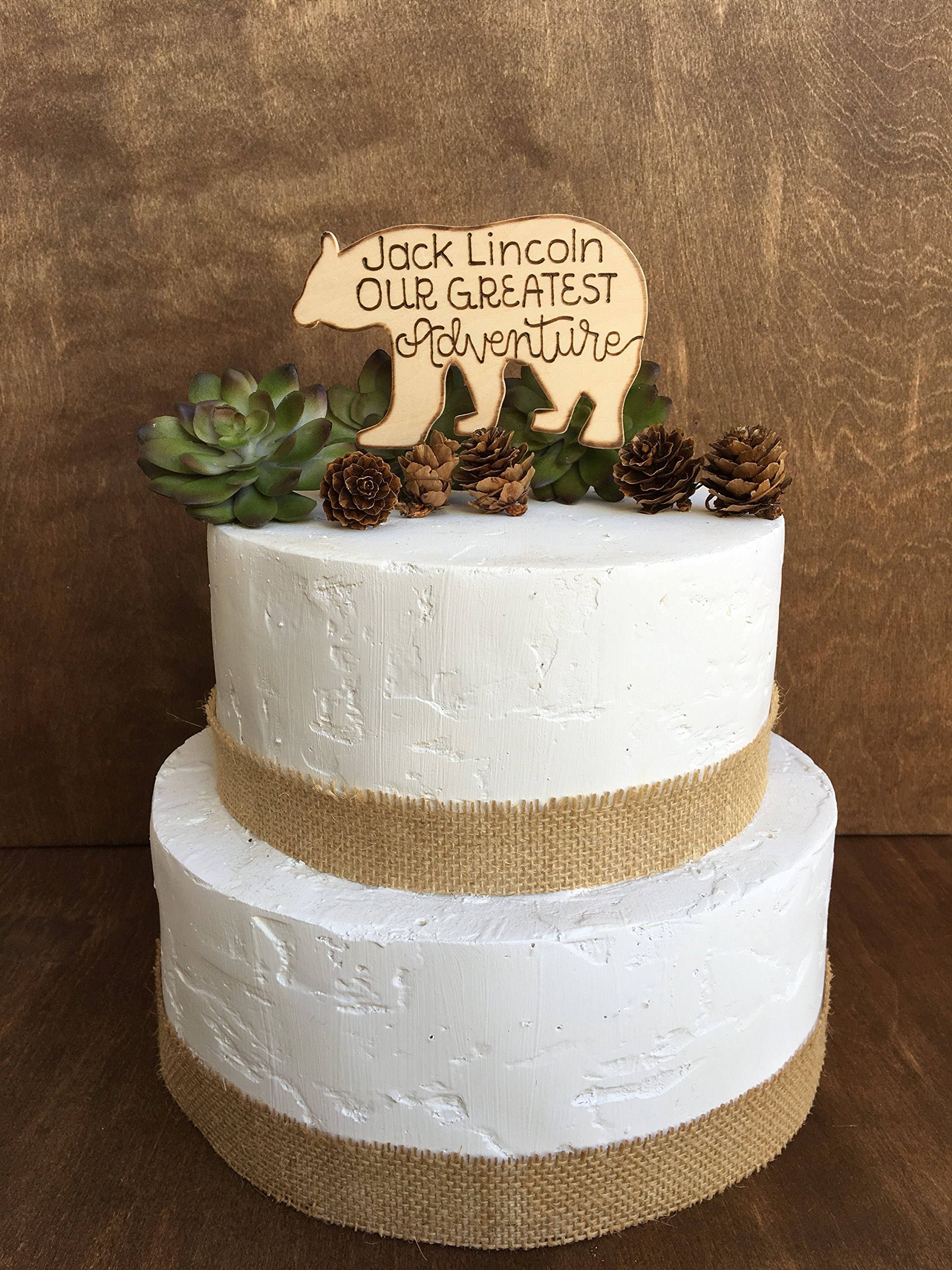 Buy Norma Lily Baby Shower Cake Topper Our Greatest Adventure Party