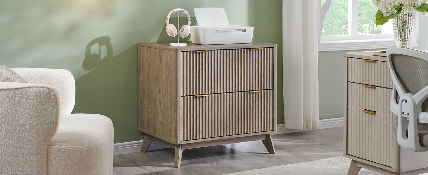 Amazon.com: T4TREAM 2 Drawer File Cabinet, 31.8