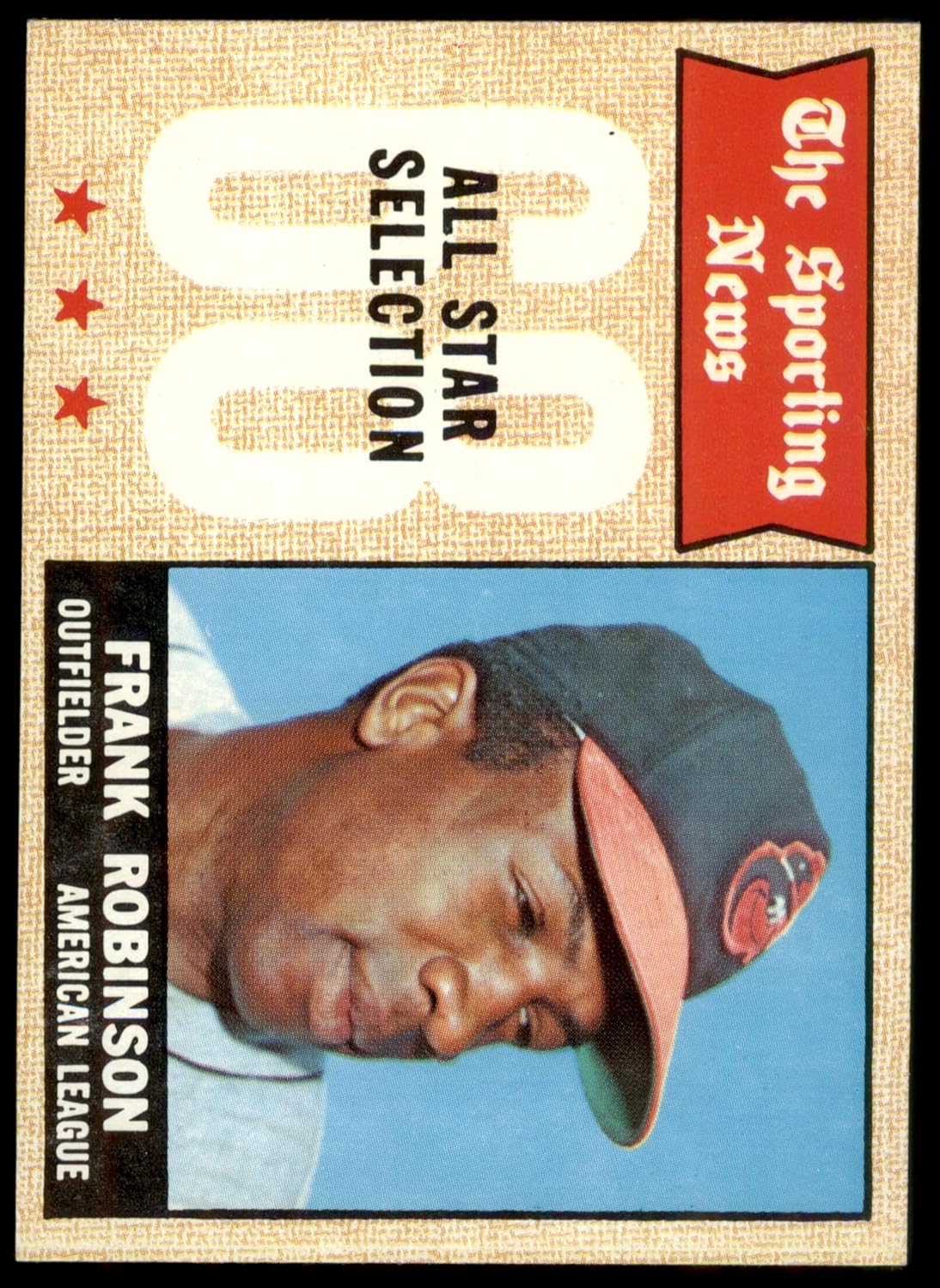 1968 Topps #373 All-Star Frank Robinson Baltimore Orioles (Baseball Card) NM Orioles
