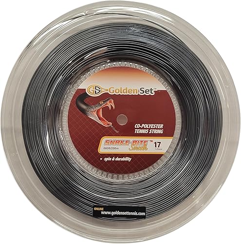 Miniatura 8 de Cuerda de tenis de poliéster suave Snake Bite