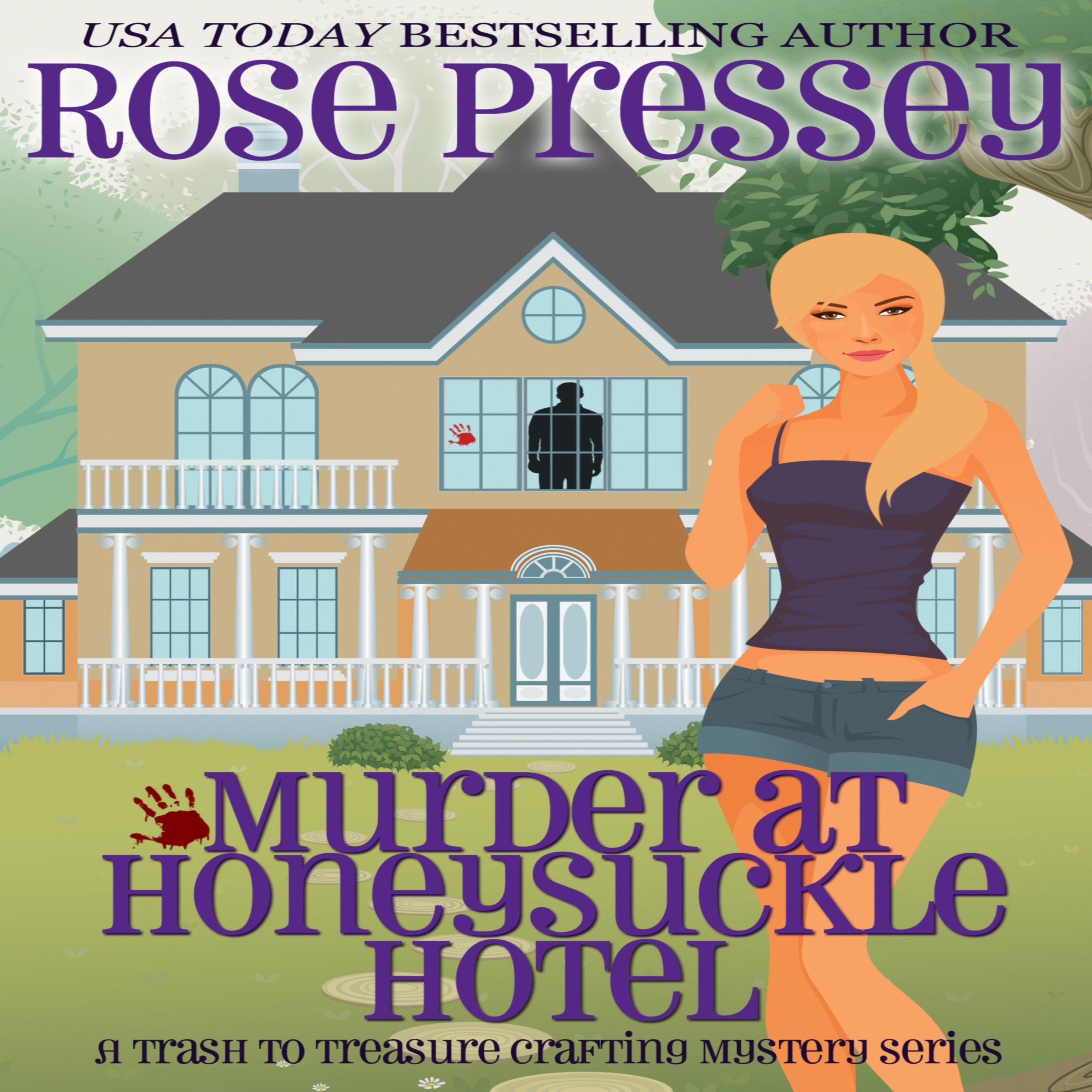 Cover art for Murder at Honeysuckle Hotel