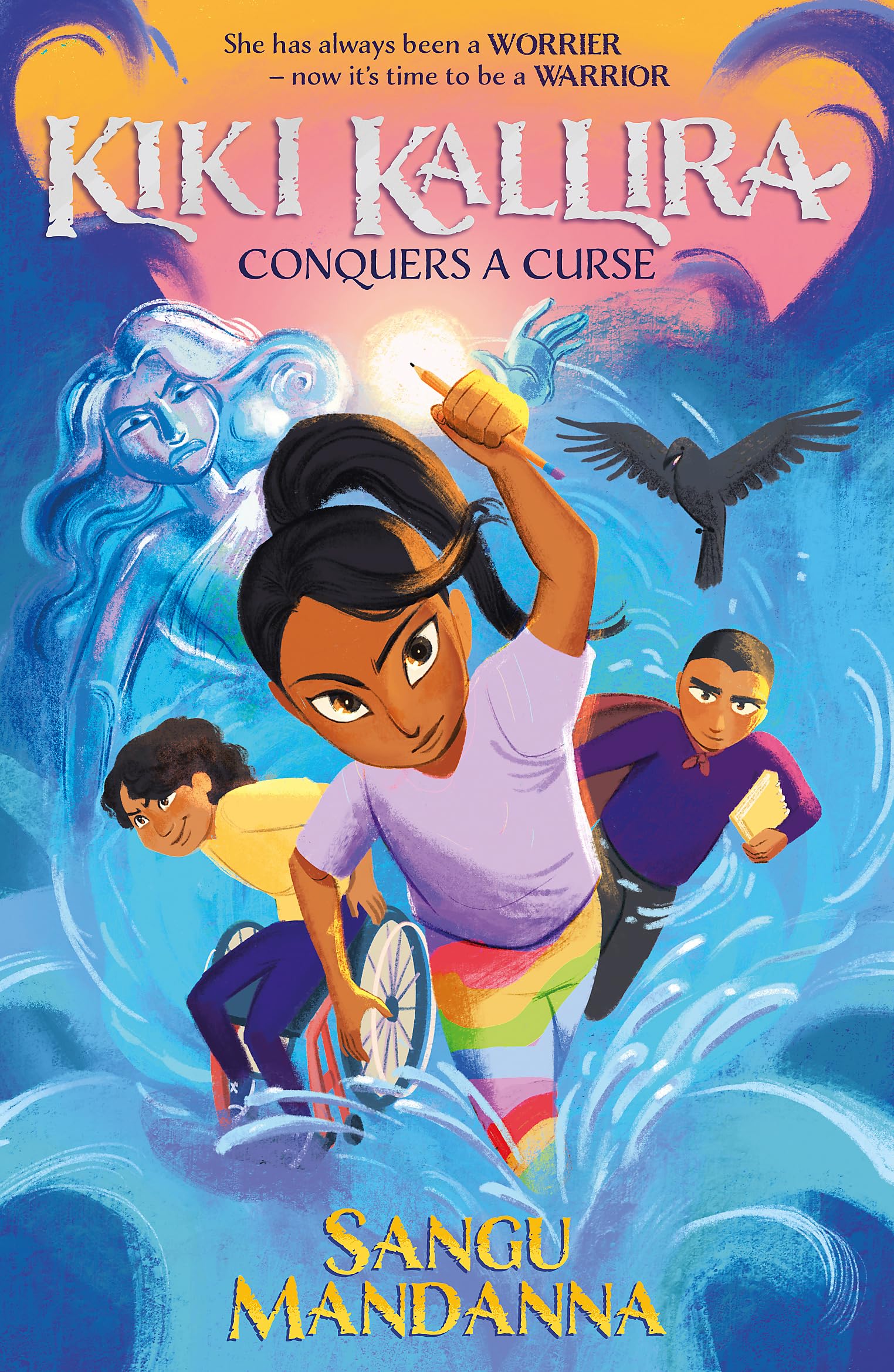 Kiki Kallira Conquers a Curse by Sangu Mandanna (Paperback Book)