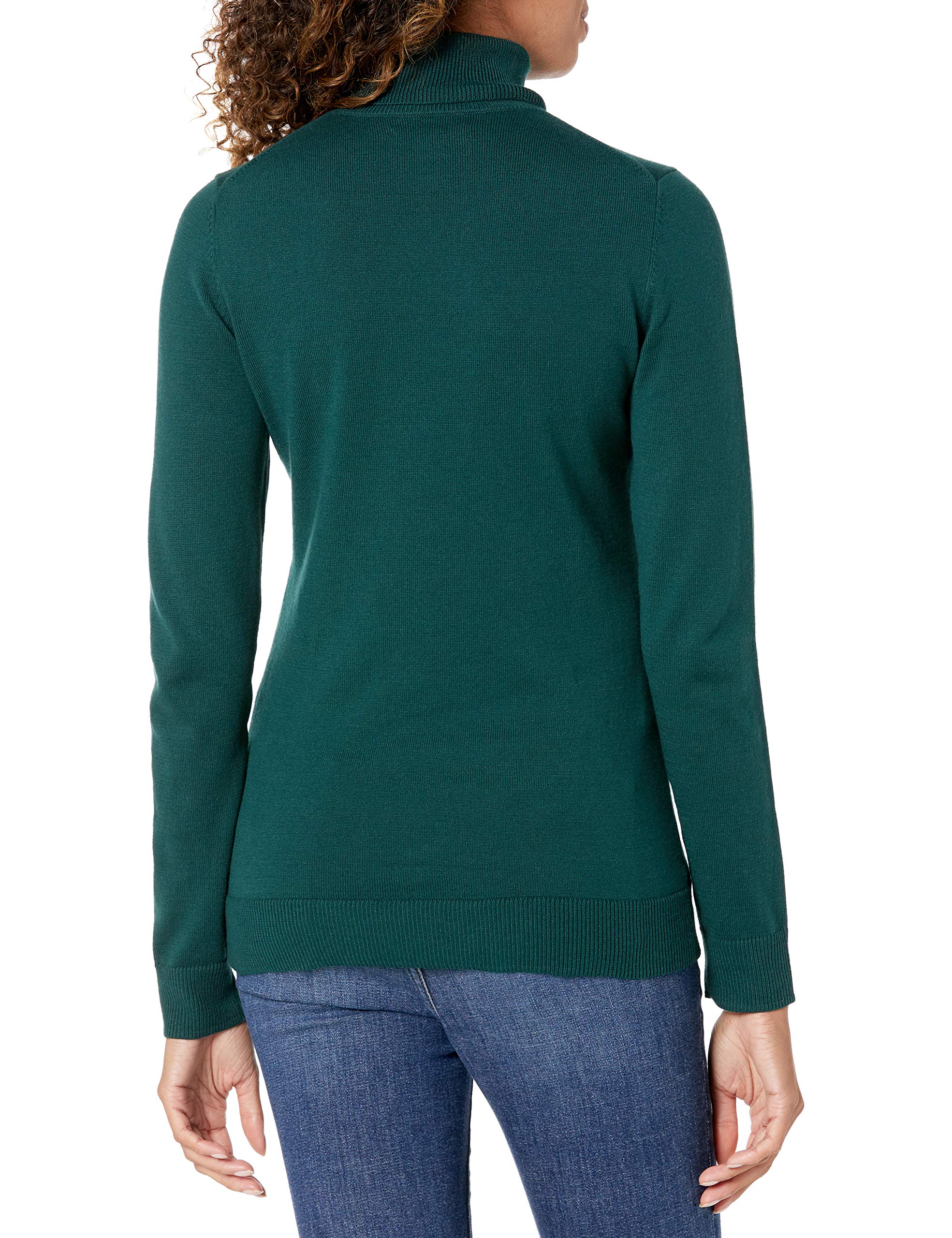Amazon Essentials Maglione A Collo Alto E Maniche Lunghe Leggero con vestibilità Classica (Taglie Forti Disponibili) Donna