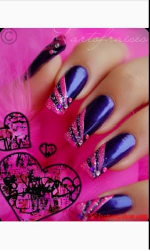 Nail ideas gems