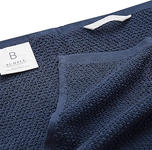 Miniatura 5 de Toallas de cocina de 16 x 26 pulgadas, paquete de 6 toallas de mano grandes de algodón, paños de cocina, diseño de rayas de palomitas de maíz, juego