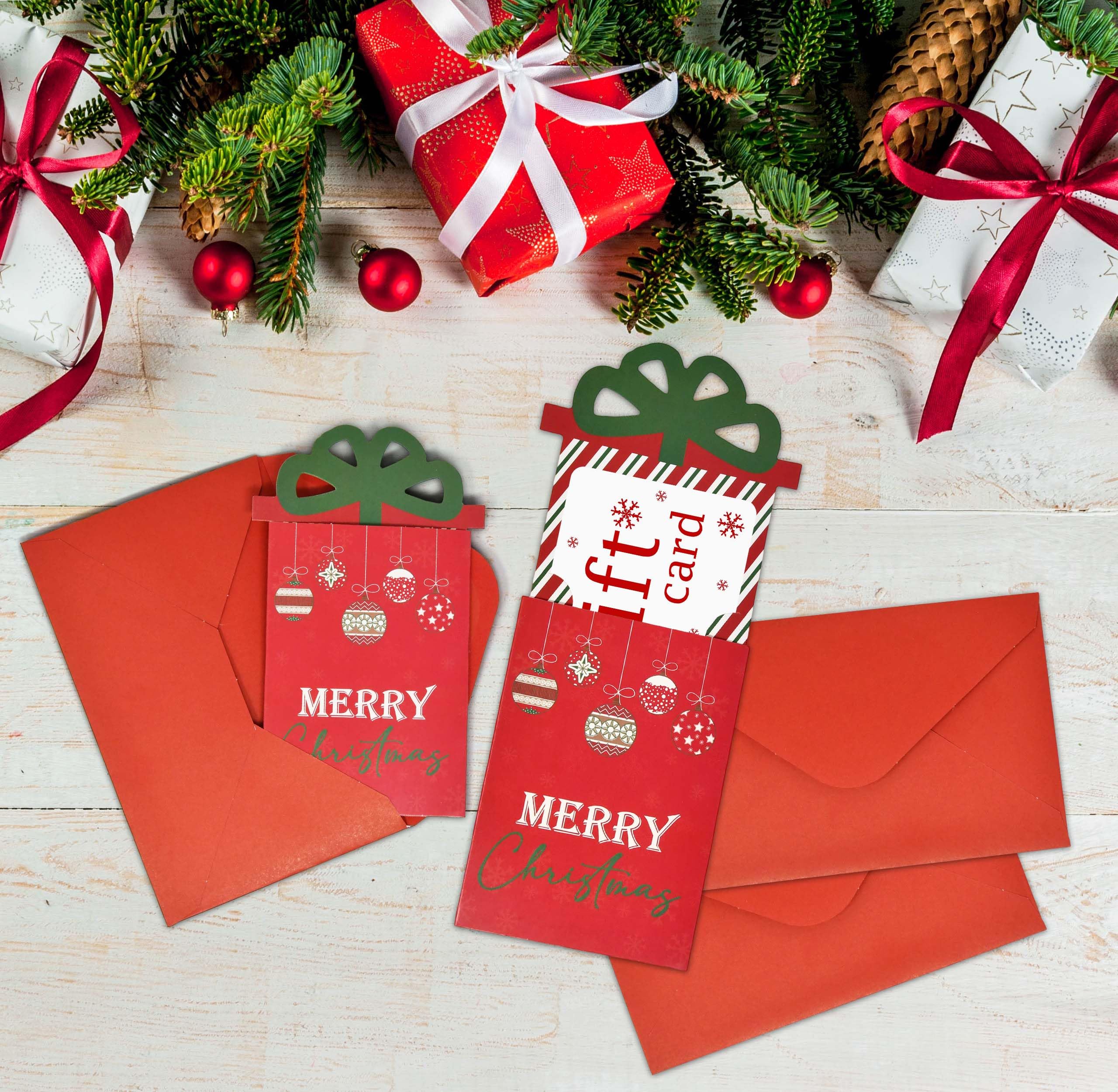 Amazon.com: Gift Boutique Christmas Money & Gift Card Sleeves Set of 12  Holiday Envelopes Greeting Cards Funny Exchange Gifts Cash Insert Sleeves  Holder Festive Xmas Party : Health & Household