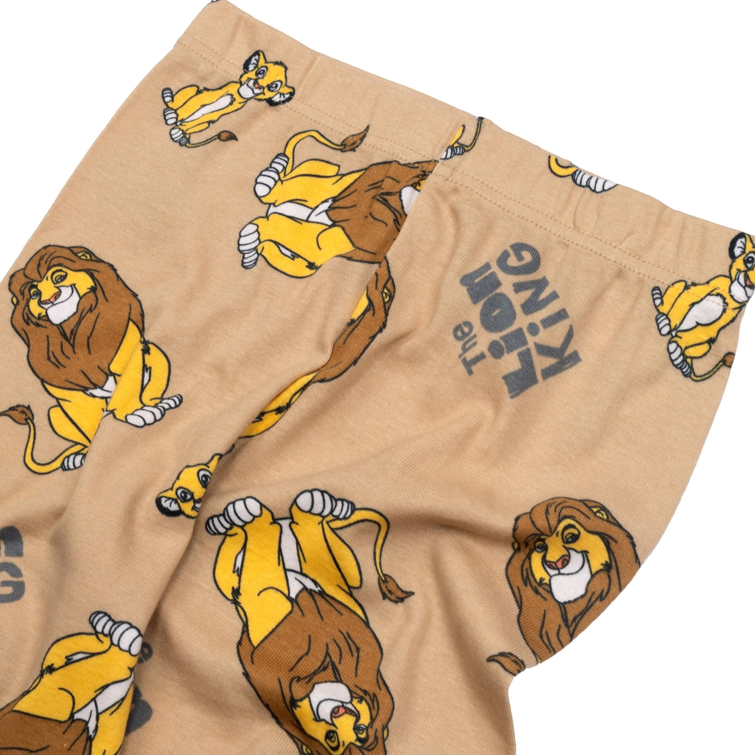 Disney Jungen Pyjama-Set, eng anliegende Passform, Baumwolle, weich und niedlich für Kinder