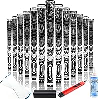 Vista 10 de CHAMPKEY Premium Hybrid Golf Grips 13 Pack with All Repair Kits - All Weather Performance Golf Club Grips - High Traction and Control Half Corded