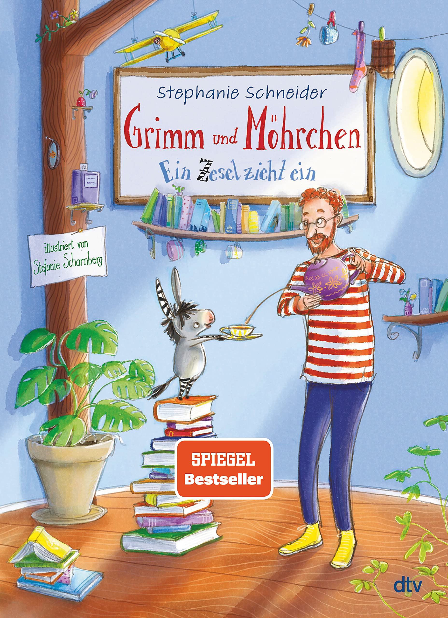 Grimm und Mohrchen - Ein Zesel zieht ein: Liebevoll illustriertes Vorlesebuch ab 5