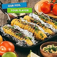 Vista 6 de 200 hojas de papel de aluminio precortadas para delicatessen - Hojas emergentes de 9 pulgadas para restaurante, cubiertas desechables para alimentos