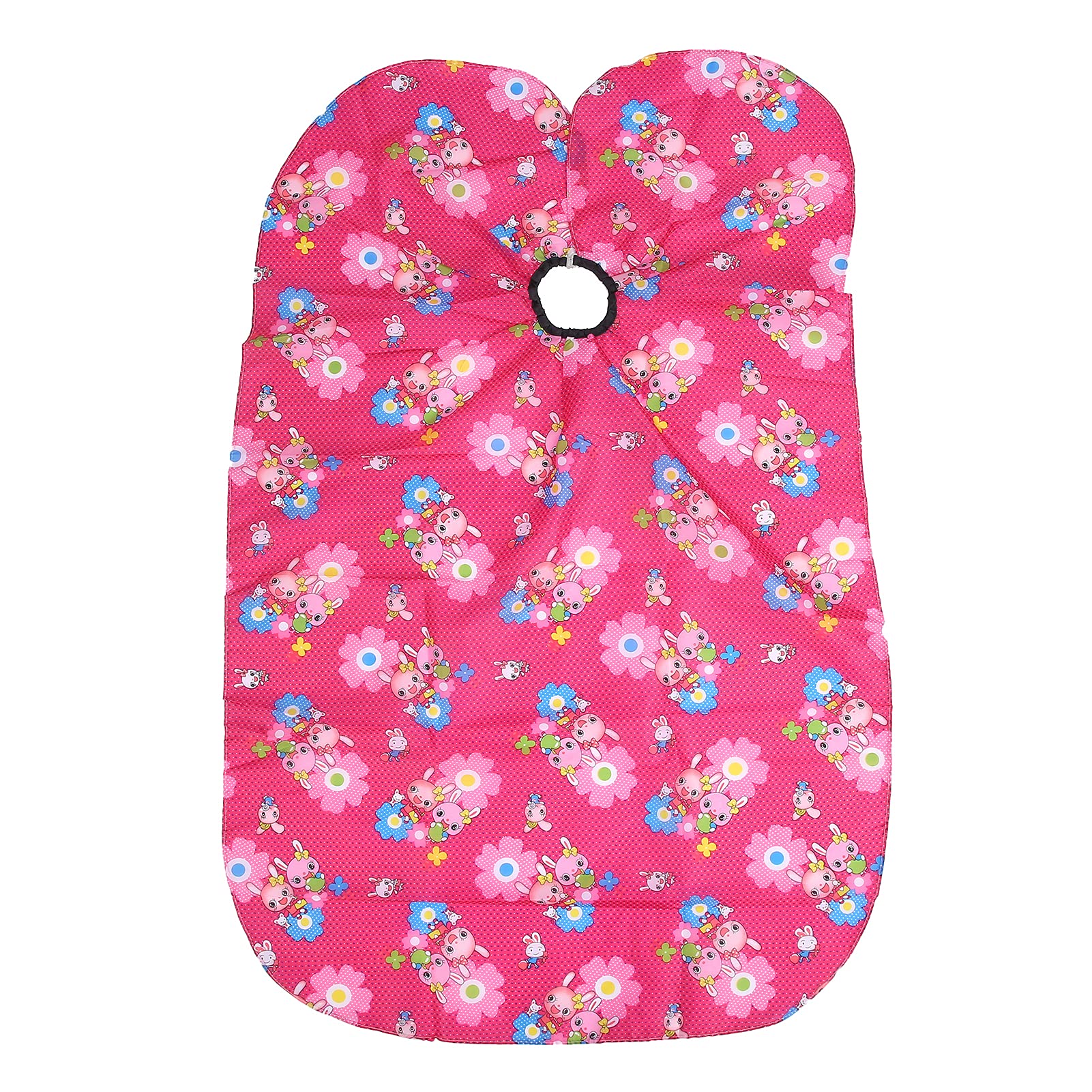 Hairdresser Cape, Hairdressing Cape Collar Closure Design Cute Cartoon Polyester with Adjustable Hook for Hair Cutting for Hairdressing for Hair Coloring-image-12