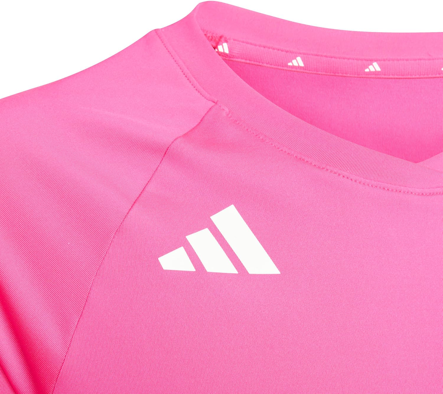 adidas Girls Volleyball Hilo Short Sleeve Jersey - Image 3