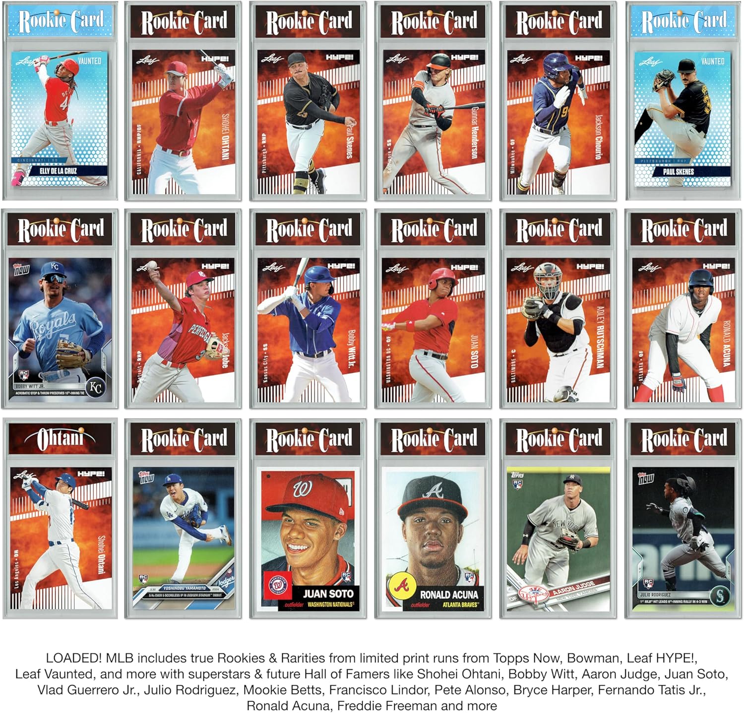 LOADED! Baseball Collector's Box: 4 Certified Mint+ Rookie Cards & Rarities - Paul Skenes, Shohei Ohtani, Nick Kurtz, Aaron Judge, Cal Raleigh & More