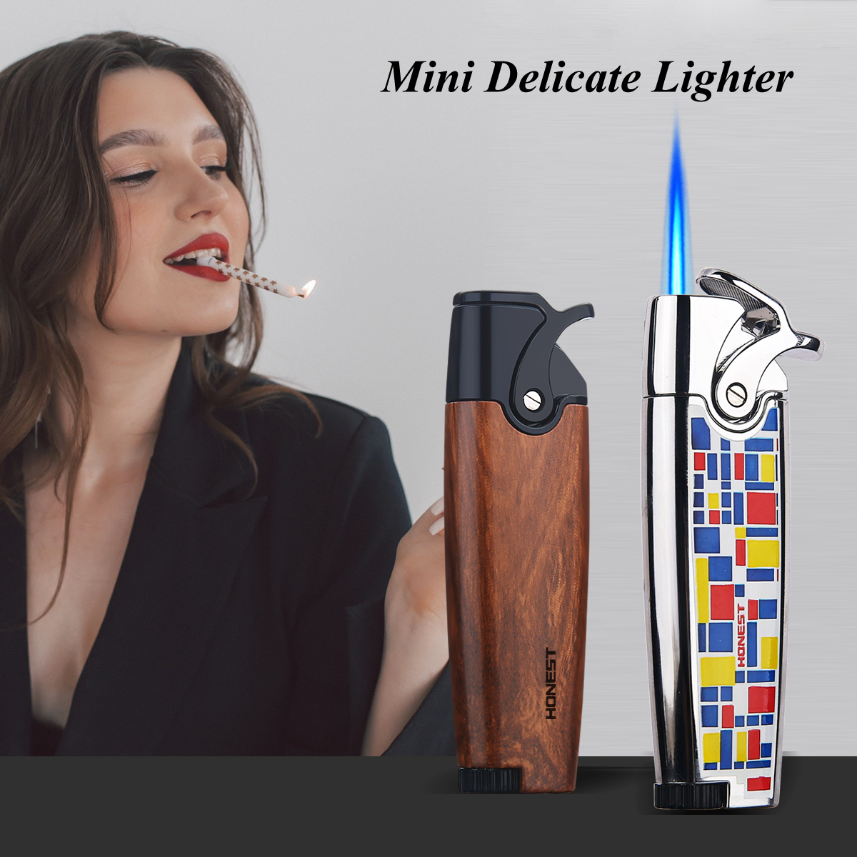 honest cigarette lighter Amazon.com: HONEST Metal Lighters Pocket Lighter Adjustable and Refillable  Gas Lighter Shipped Without Gas (Silver) : Health & Household