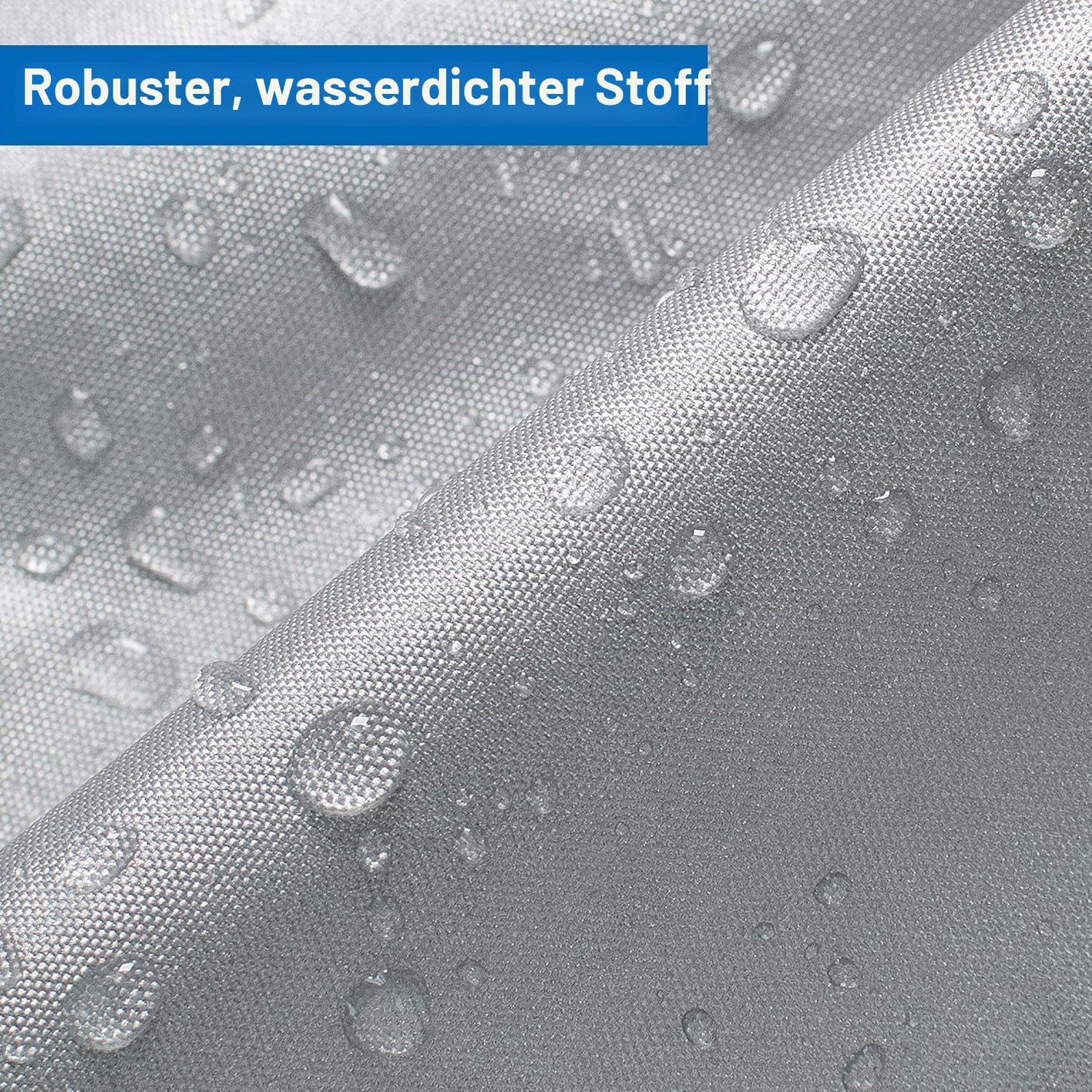 Abdeckplanen für Boote, Bootsplane Wasserdicht, 600D Oxford Gewebe Bootsabdeckung Persenning, Grau, Anti-UV und Wasserdicht, für V-Rumpf Boote, Ruderboot, Angelboot, Größe 14-16FT