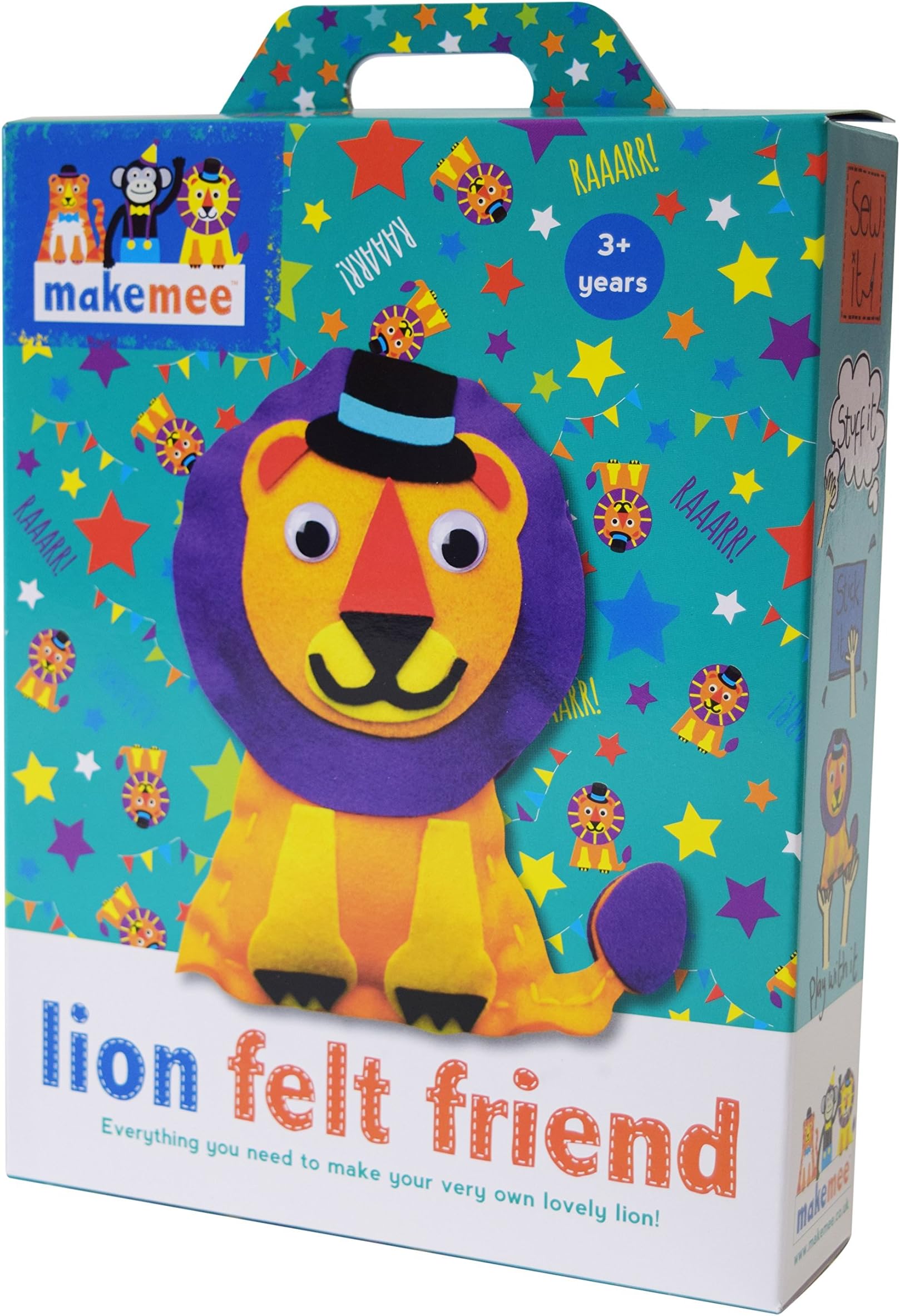 MakeMee Carnival Lion Felt Friend