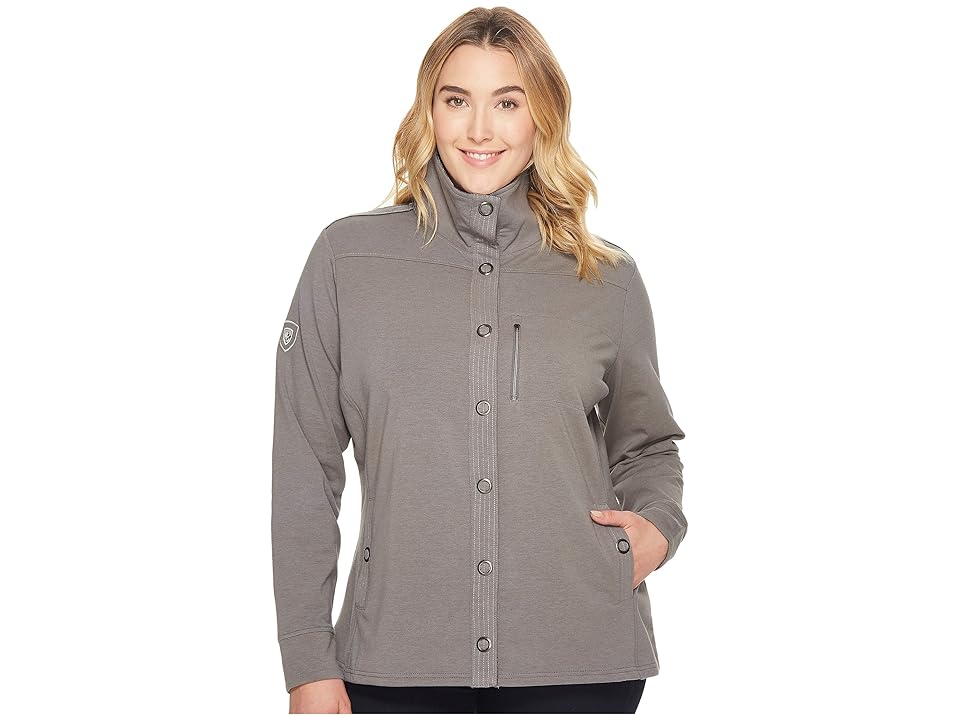 

KUHL Plus Size Krush Jacket (Smoke) Women's Coat