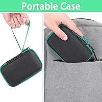 Vista 6 de Aenllosi Hard Carrying Case Compatible with Blaze Taito Super Pocket Arcade Gaming Handhled,Mesh Pocket for USB Cable & Evercade Cartridges(Case