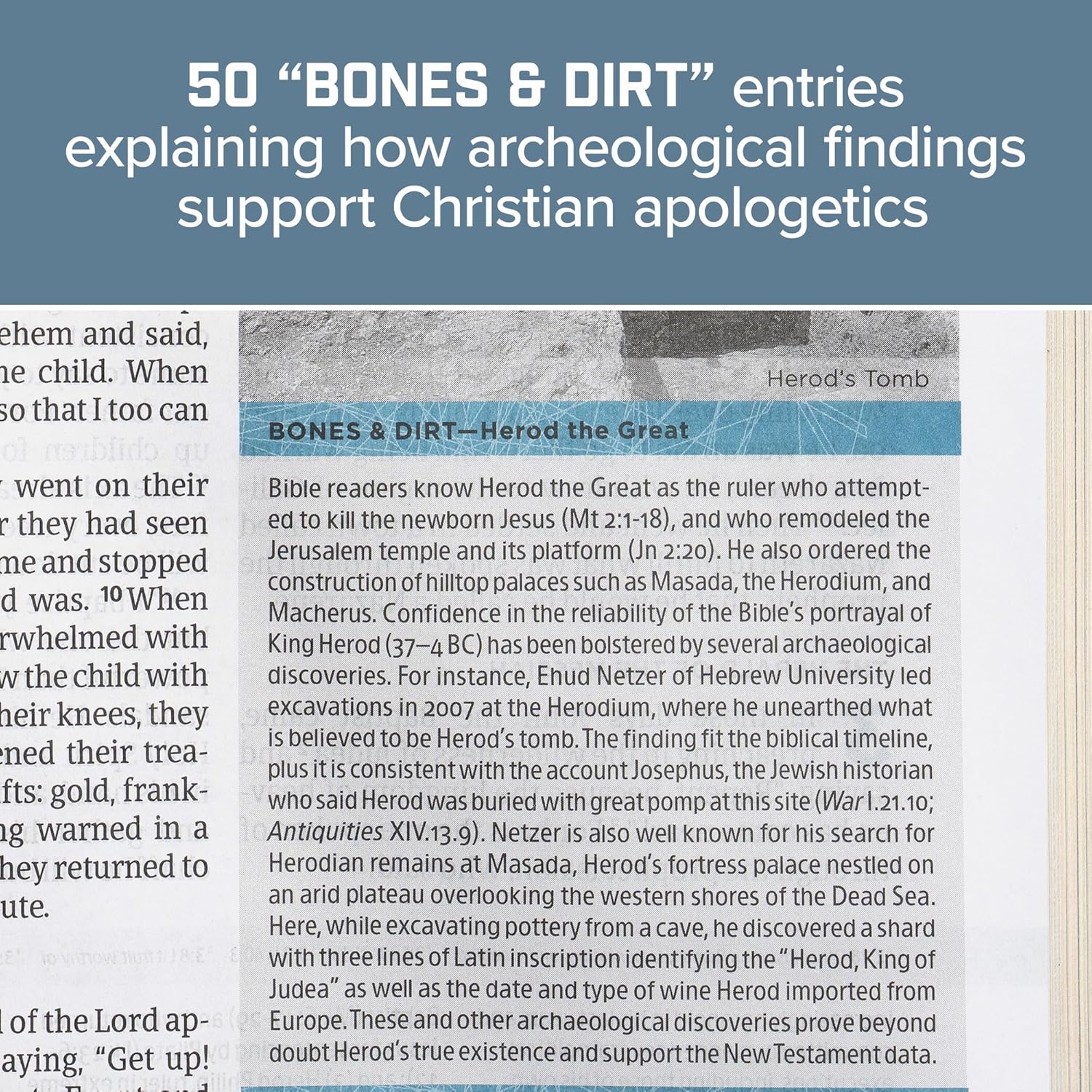 CSB Apologetics Study Bible for Students, Gray/Navy LeatherTouch, Black Letter, Defend Your Faith, Study Notes and Commentary, Articles, Profiles, Easy-to-Read Bible Serif Type - Image 5