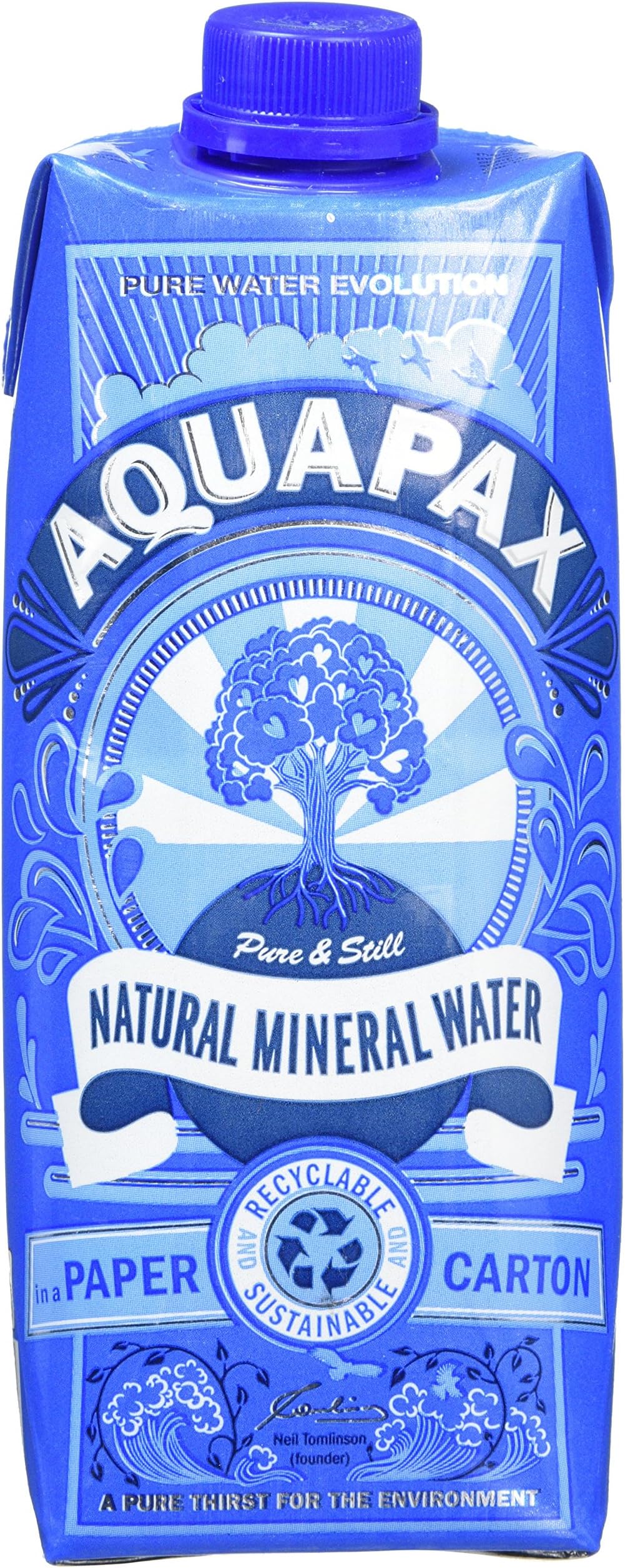 Pure Still Natural Mineral Water 500 ml (Pack of 24)