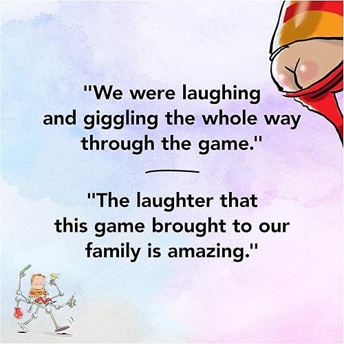 Miniatura 7 de I Need a New Butt! The Game, basado en el libro con popper de glúteos y azulejos de mejillas para la noche de juegos familiar, para niños a partir