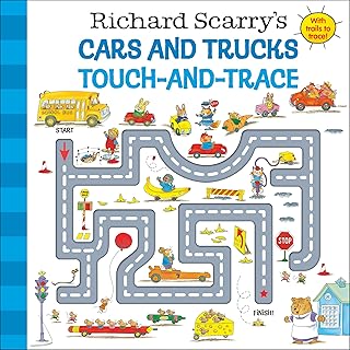 Richard Scarry's Cars and Trucks Touch-and-Trace