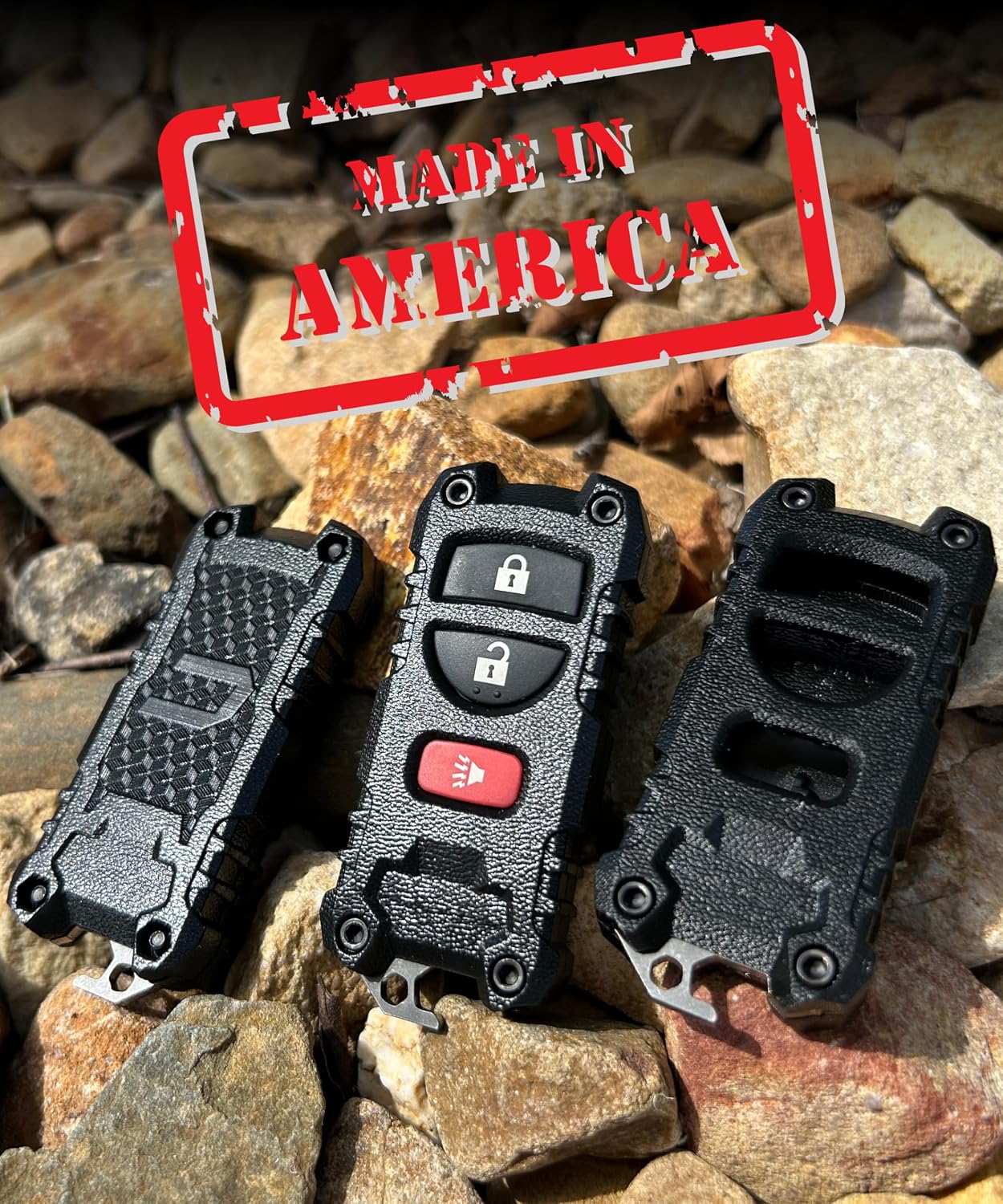 Dubbs Hardware Key Fob Cover for Nissan & Infiniti, Altima, 350Z, Maxima, Frontier, Pathfinder, Armada -Custom Fit 2003-2020