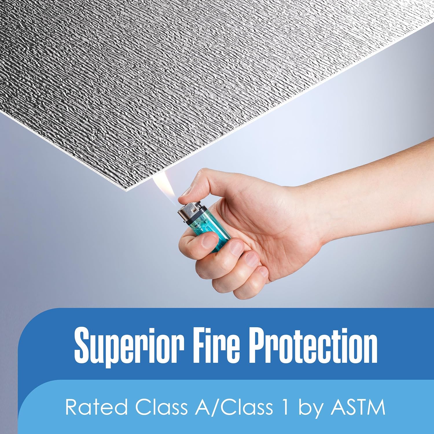 Houseables Insulation Roll, Radiant Barrier, Wall Insulation Roll, White Foam, Reflective Thermal Metal Foil for Ceiling, Attic, RV, Floor, House, Pole Barn, Building, Heat, Insolación, 24 in x 50 ft