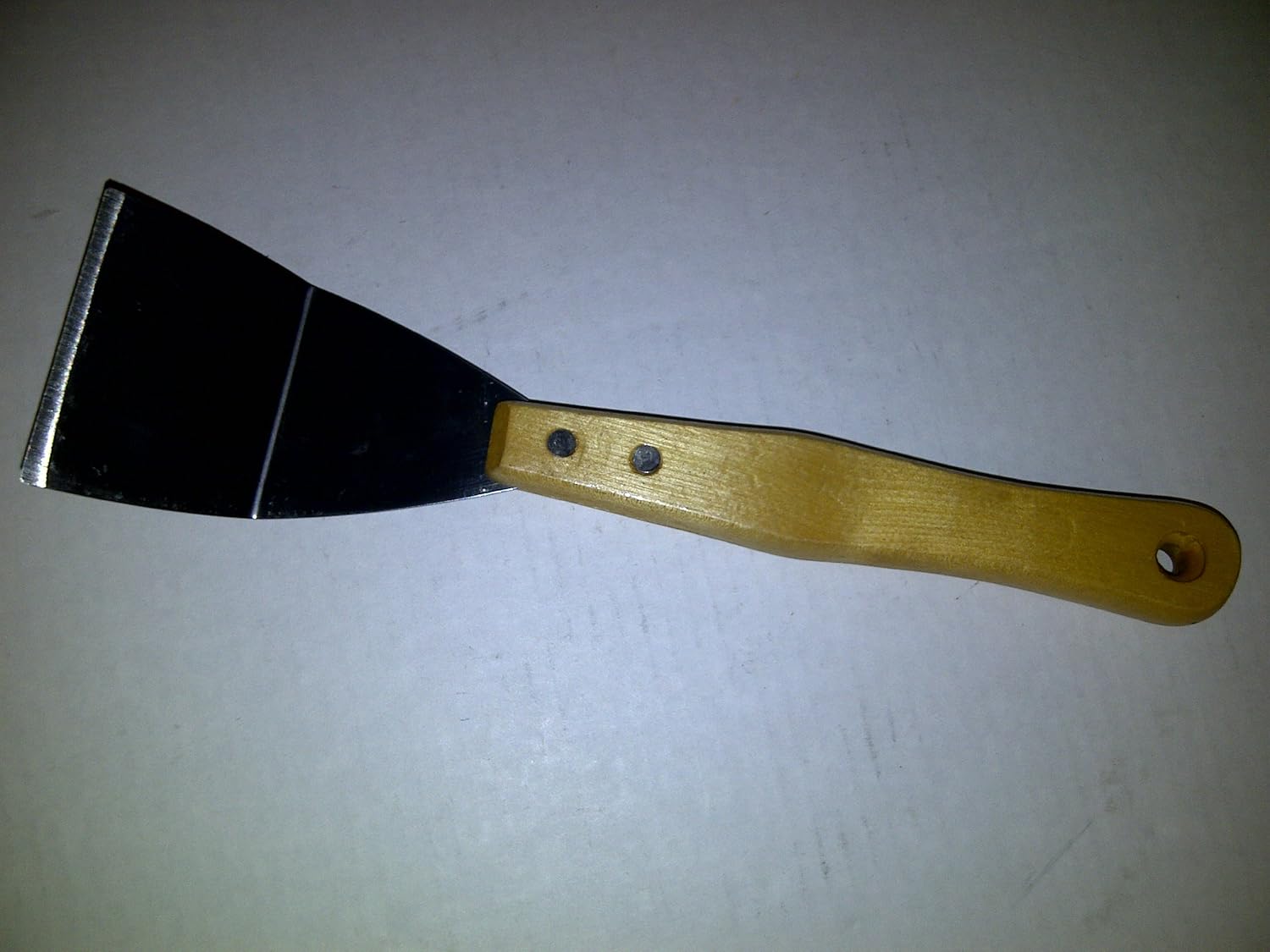 TBC Bent Blade Scraper 3" Stainless Steel Blade Bent Extra Heavy Duty