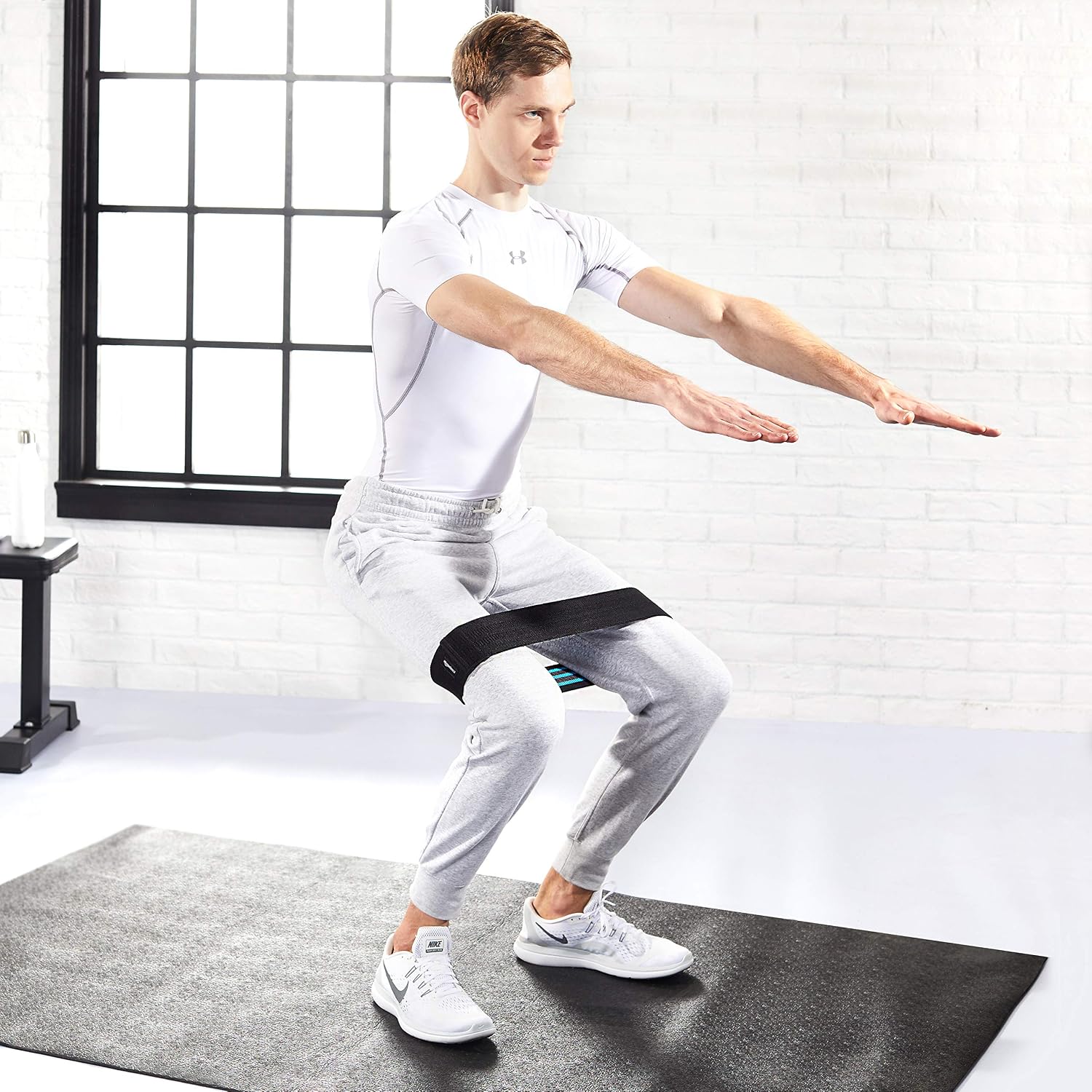 Amazon Basics Resistance Exercise Band for Legs, Hips, Glutes