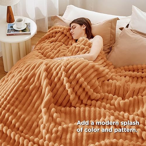 Miniatura 305 de Bedsure GentleSoft Twin Blanket for Couch - Cozy Soft Blankets for Women, Cute Small Fleece Throws for Girls, Light Grey, 60x80 Inches