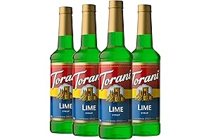 Torani Lime Syrup, 25.4 Ounce (Pack of 4)