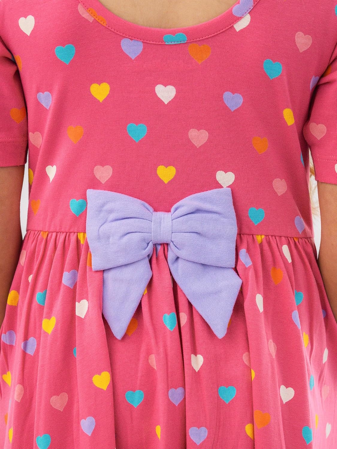 RuffleButts® Baby/Toddler Girls Knit Twirl Dress