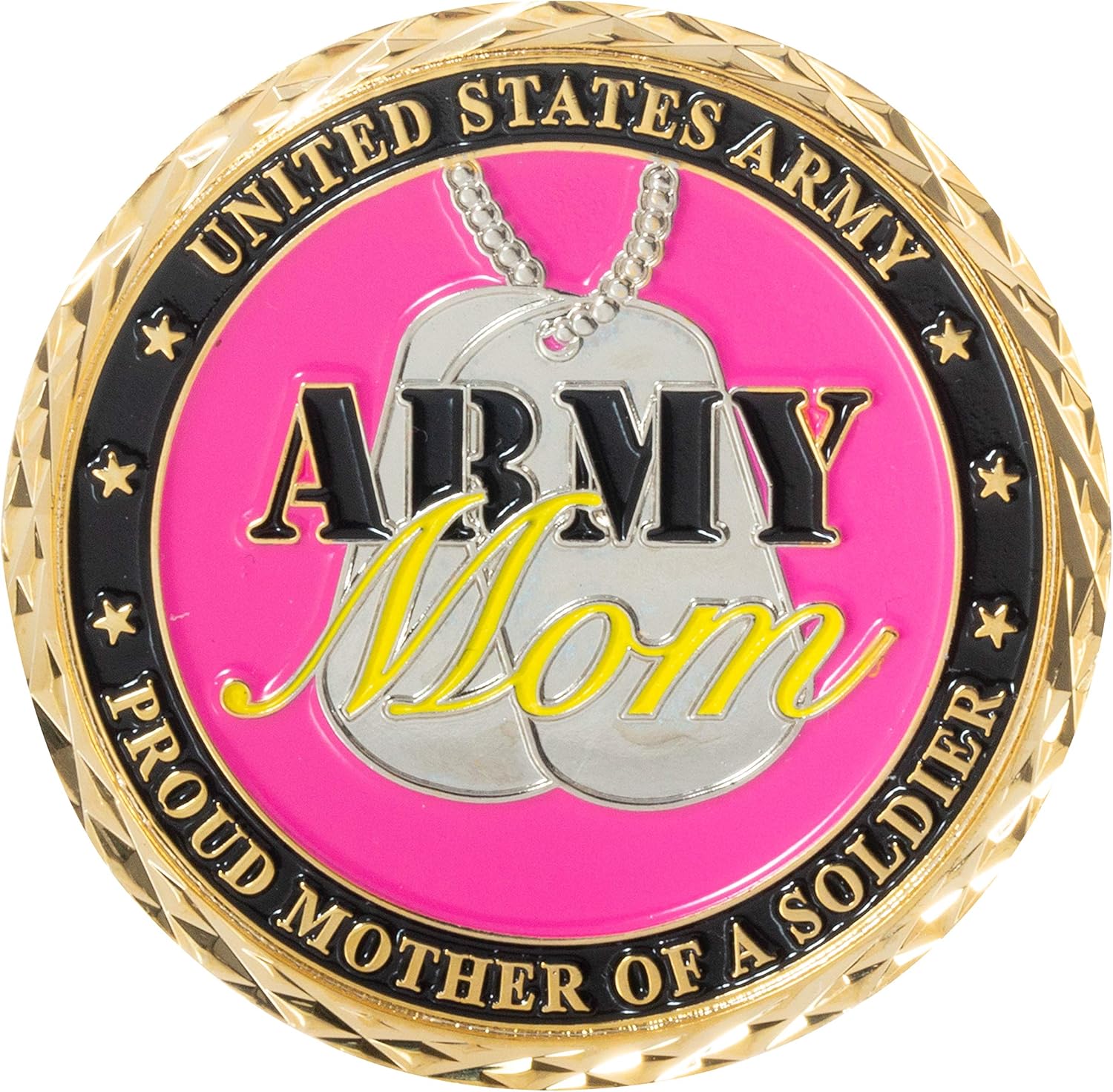 United States Army Proud Mother of a Soldier Army Mom Challenge Coin Thumbnail
