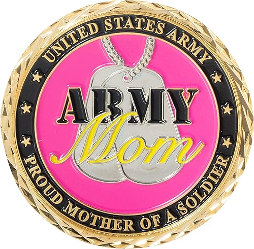 United States Army Proud Mother of a Soldier Army Mom Challenge Coin