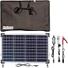 Optimate Solar Duo 40W Travel kit, TM522-D4TK, 6-Step 12V 12.8V 3.3A Weatherproof Solar Battery Saving Charger & maintainer