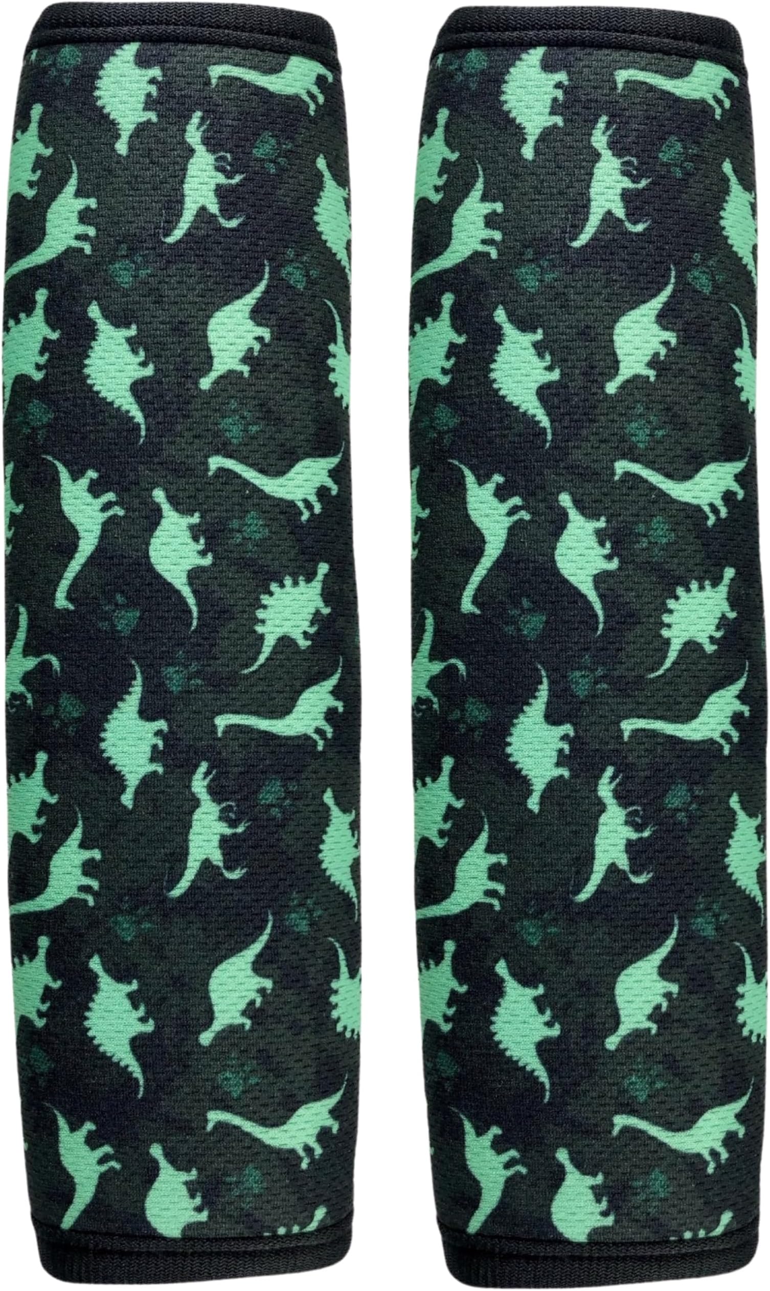 2X Kids Car Seat Belt Pads Seat Belt Protectors - Dinosaur - Seat Belt Pads for Kids and Babies- Ideal for Any Seat Belt Car Booster Seat Kids Bicycle