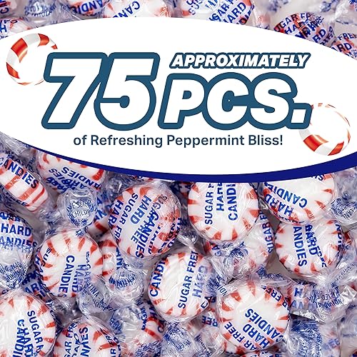 Miniatura 3 de Arcor Starlight - Caramelo duro sin azúcar de menta  1 libra aproximadamente 75  Caramelo sin azúcar, caramelo de menta  Caramelos a granel