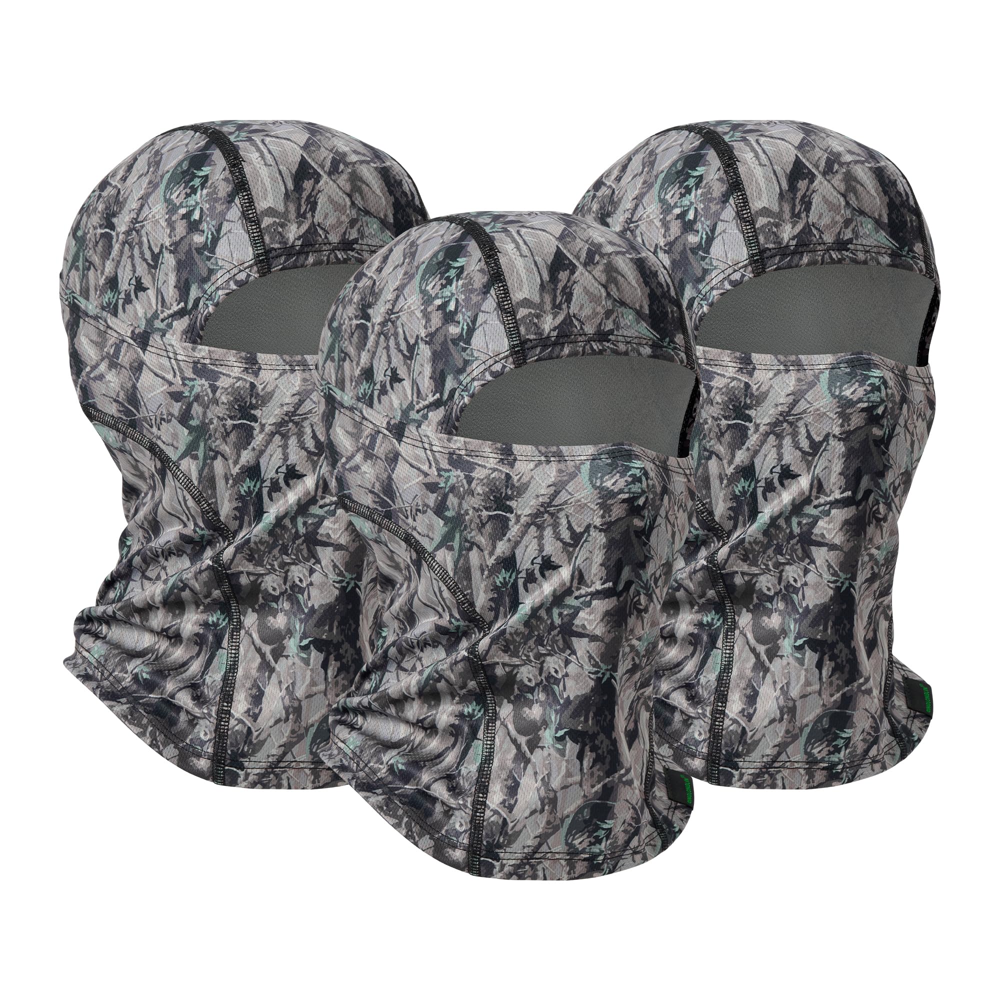 Balaclava Ski Mask 3 Pieces Full Face Cover for Men and Women Breathable Full Face Mask for Skiing Outdoor Sports